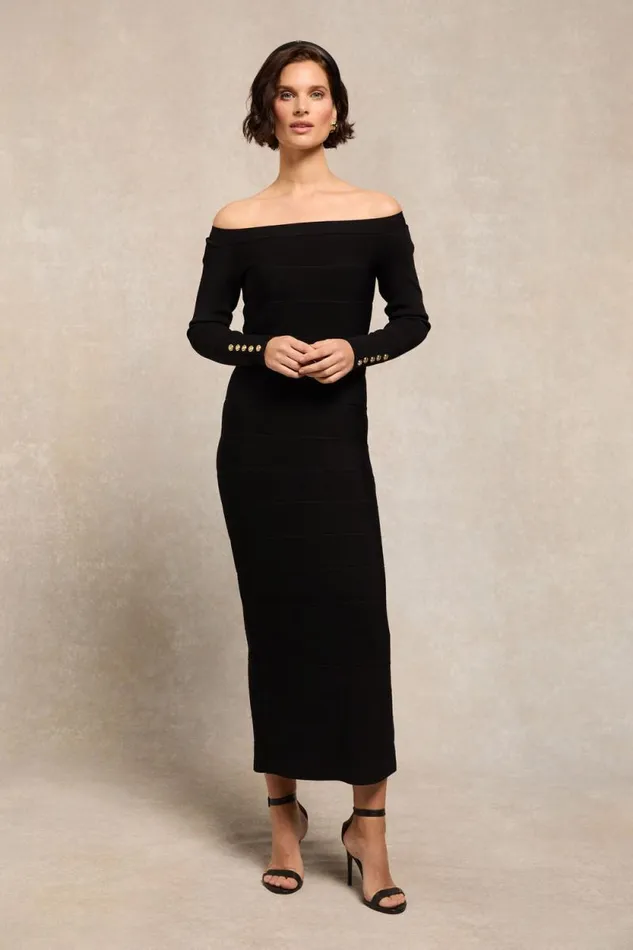 Women Christina Bandage Dress Black Holland Cooper Dresses