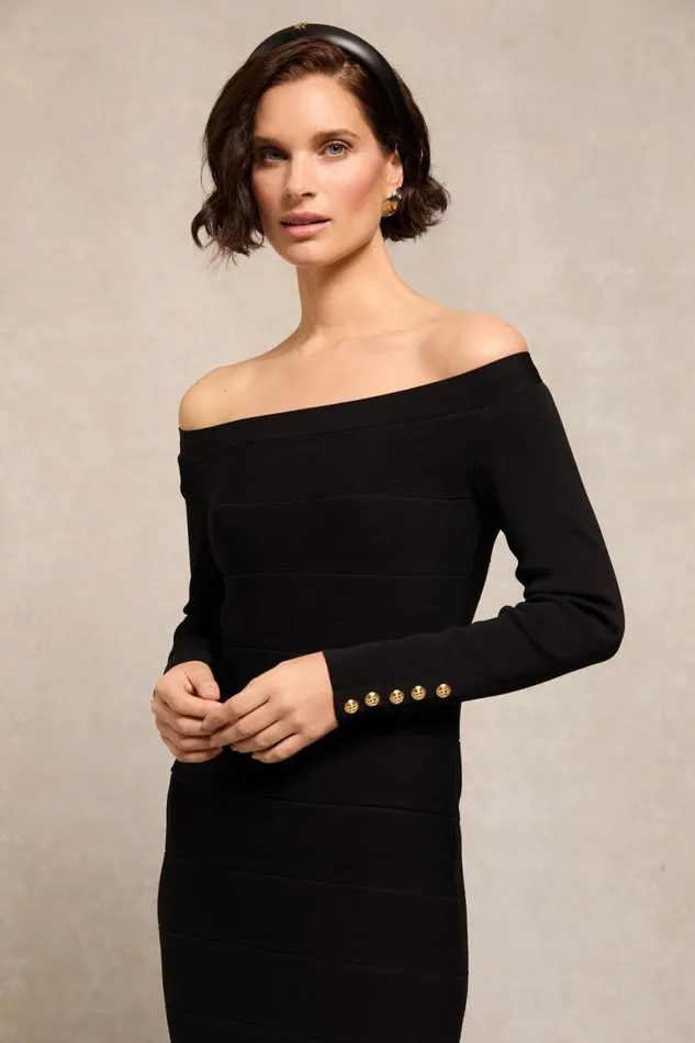 Women Christina Bandage Dress Black Holland Cooper Dresses Women Christina Bandage Dress Black Holland Cooper Dresses