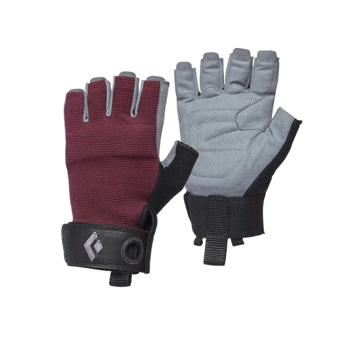 Women Climbing Gloves Black Diamond Crag HalfFinger Gloves Black Diamond Climbing Gear