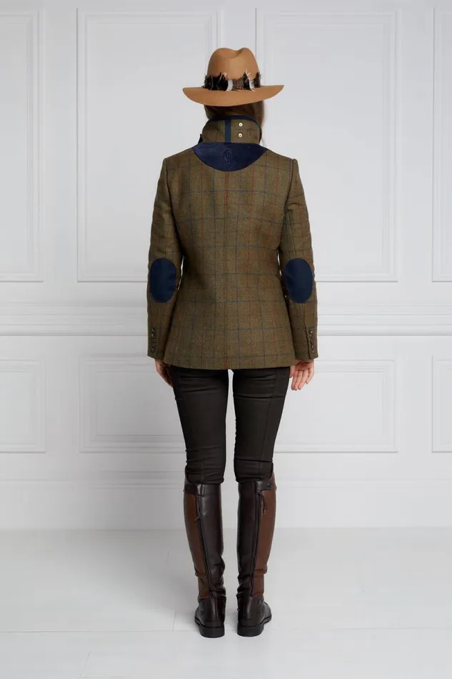 Women Country Classic Jacket Glen Green Holland Cooper Tailoring
