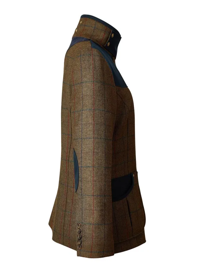 Women Country Classic Jacket Glen Green Holland Cooper Tailoring