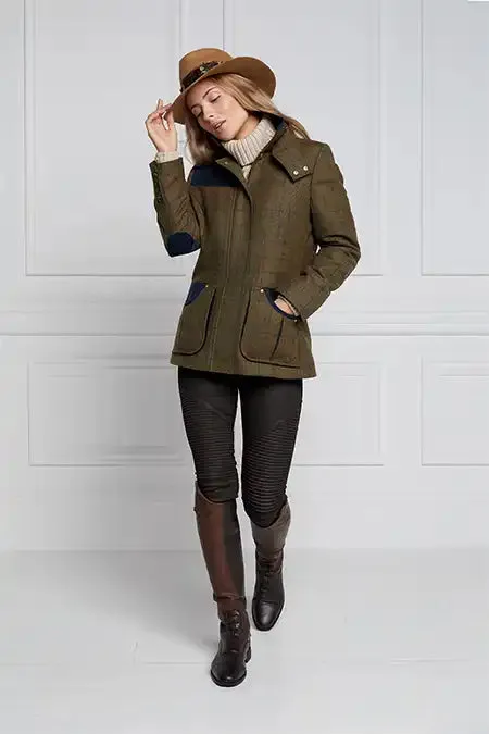 Women Country Classic Jacket Glen Green Holland Cooper Tailoring