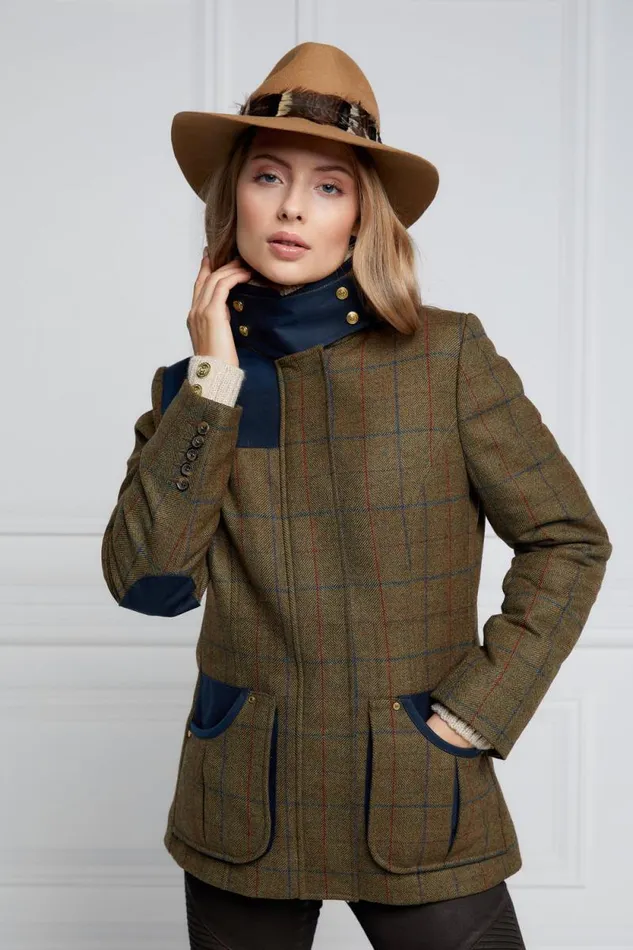 Women Country Classic Jacket Glen Green Holland Cooper Tailoring