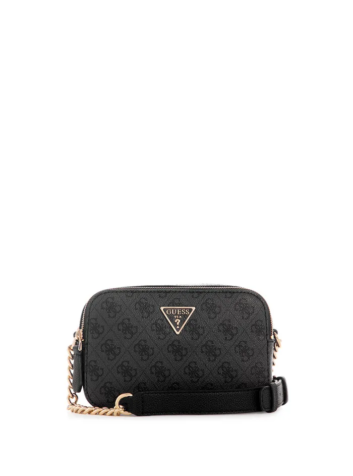 Women Crossbody GUESS Coal Logo Noelle Crossbody Camera Bag