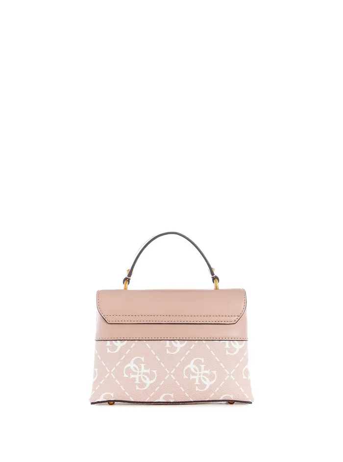 Women Crossbody GUESS Rose Logo Berta Mini Crossbody Bag Women Crossbody GUESS Rose Logo Berta Mini Crossbody Bag