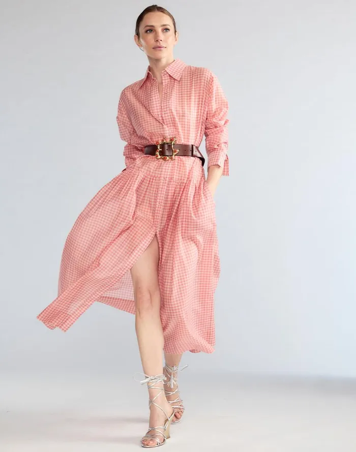 Women Cynthia Rowley Dresses Geneva Silk Cotton Shirt Dress Pnkgnh Women Cynthia Rowley Dresses Geneva Silk Cotton Shirt Dress Pnkgnh