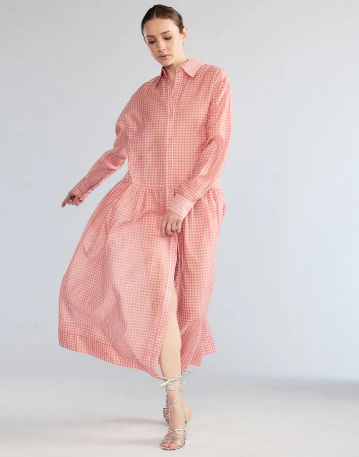 Women Cynthia Rowley Dresses Geneva Silk Cotton Shirt Dress Pnkgnh Women Cynthia Rowley Dresses Geneva Silk Cotton Shirt Dress Pnkgnh