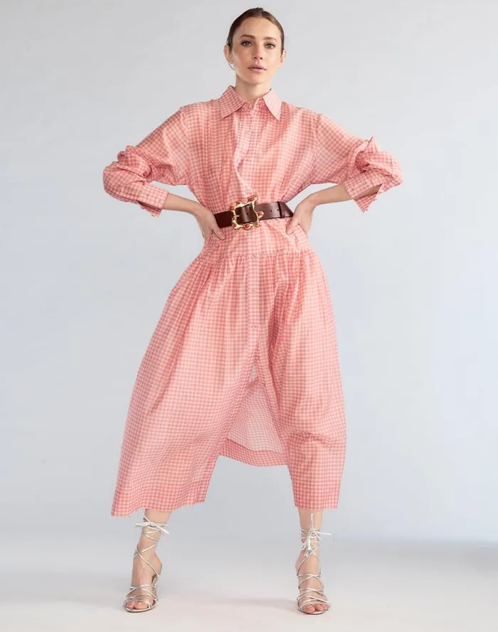 Women Cynthia Rowley Dresses Geneva Silk Cotton Shirt Dress Pnkgnh Women Cynthia Rowley Dresses Geneva Silk Cotton Shirt Dress Pnkgnh