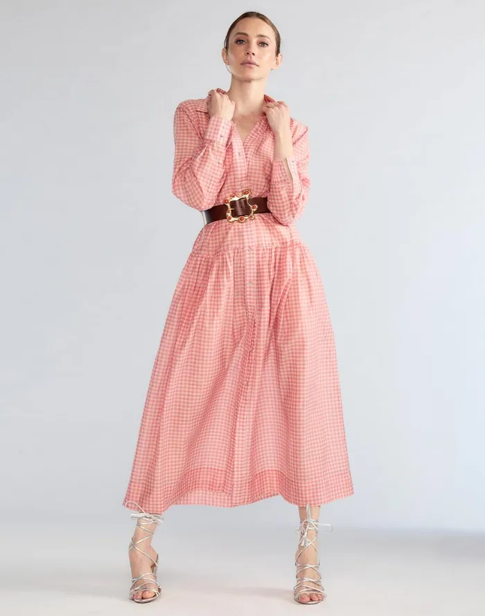 Women Cynthia Rowley Dresses Geneva Silk Cotton Shirt Dress Pnkgnh Women Cynthia Rowley Dresses Geneva Silk Cotton Shirt Dress Pnkgnh