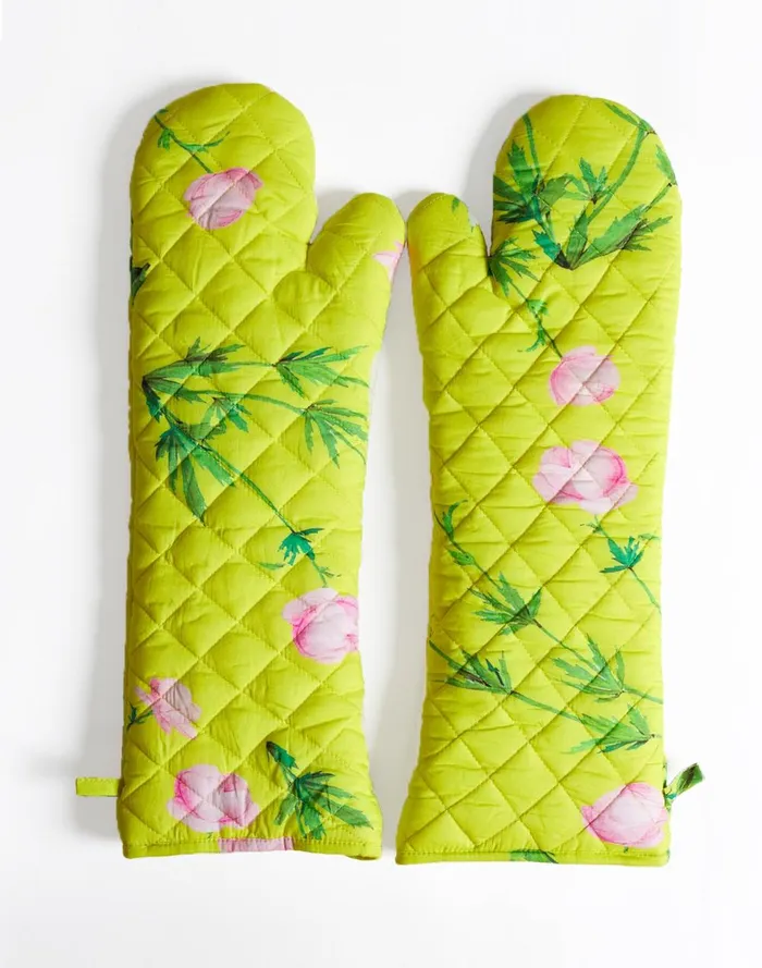Women Cynthia Rowley Home Oven Mitts Ylwmt