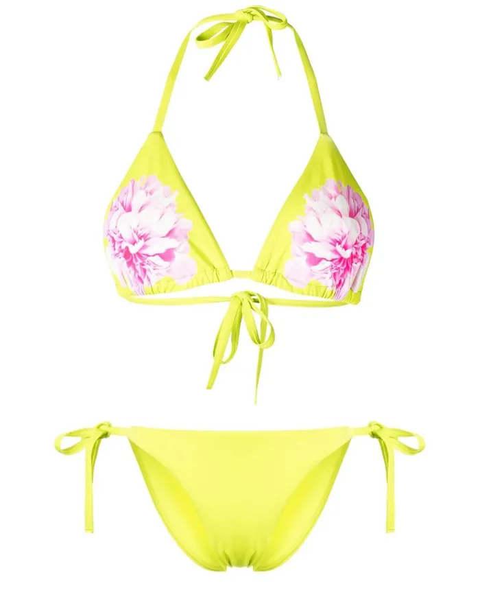 Women Cynthia Rowley Swim Becca String Bikini Bottom Neong Women Cynthia Rowley Swim Becca String Bikini Bottom Neong
