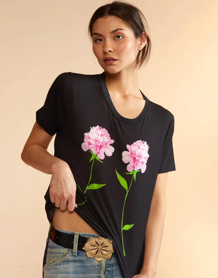 Women Cynthia Rowley Tops Everyday Tees Flwbl