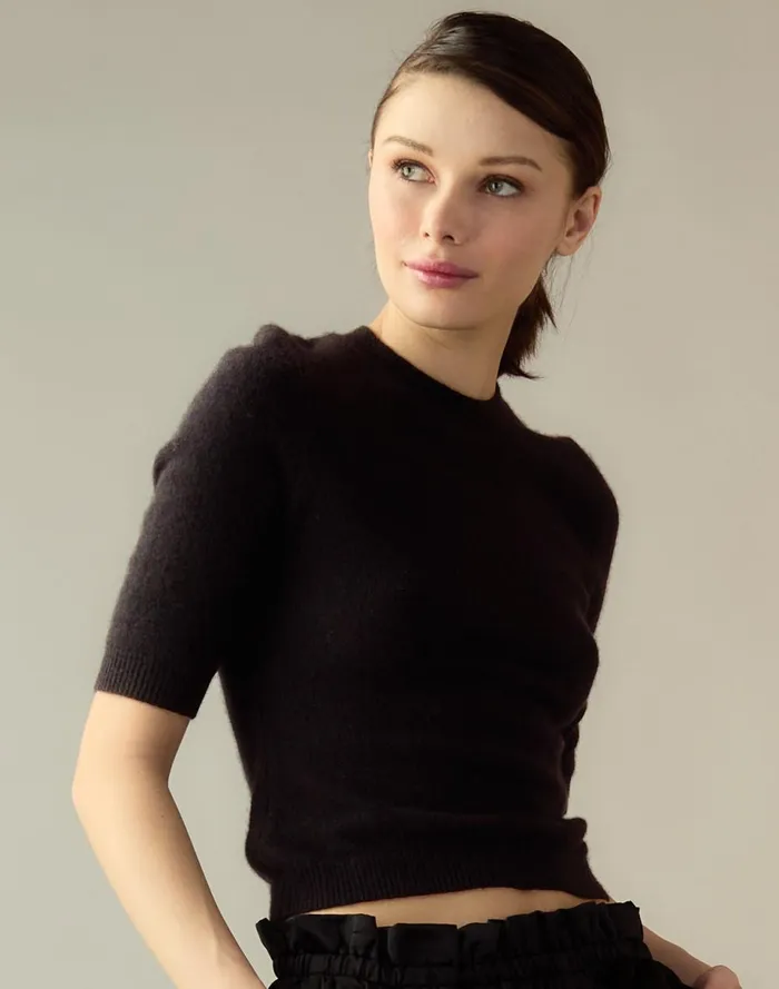 Women Cynthia Rowley Tops Sydney Sweater Black