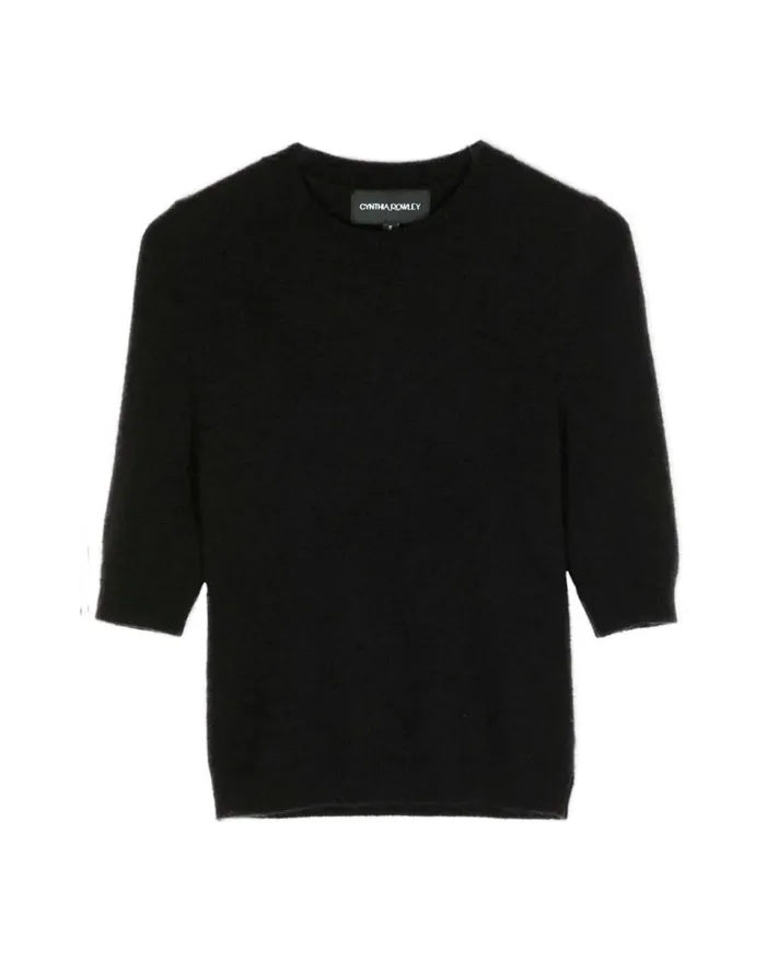 Women Cynthia Rowley Tops Sydney Sweater Black Women Cynthia Rowley Tops Sydney Sweater Black