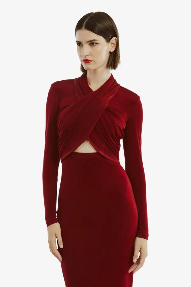 Women Day To Night Dresses Bardot Reno Slinky Knit Dress In Burgundy Burgundy Women Day To Night Dresses Bardot Reno Slinky Knit Dress In Burgundy Burgundy