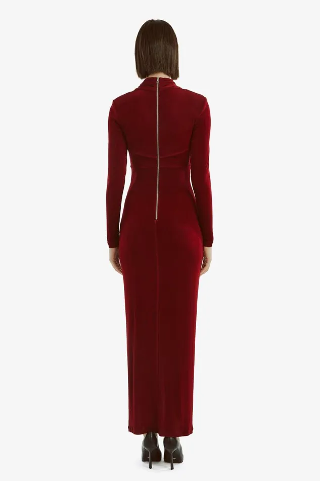 Women Day To Night Dresses Bardot Reno Slinky Knit Dress In Burgundy Burgundy Women Day To Night Dresses Bardot Reno Slinky Knit Dress In Burgundy Burgundy