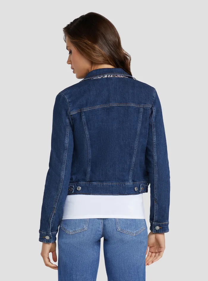 Women Denim GUESS Eco Denim Focus Delya Jacket Women Denim GUESS Eco Denim Focus Delya Jacket
