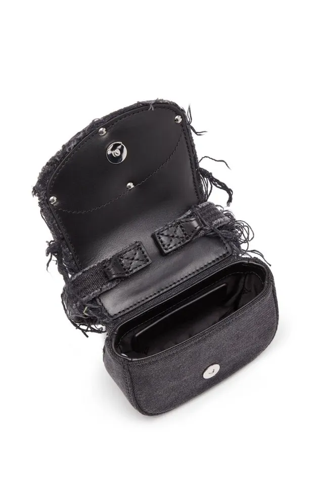 Women Diesel 1DR Bags 1DR XS Black Women Diesel 1DR Bags 1DR XS Black