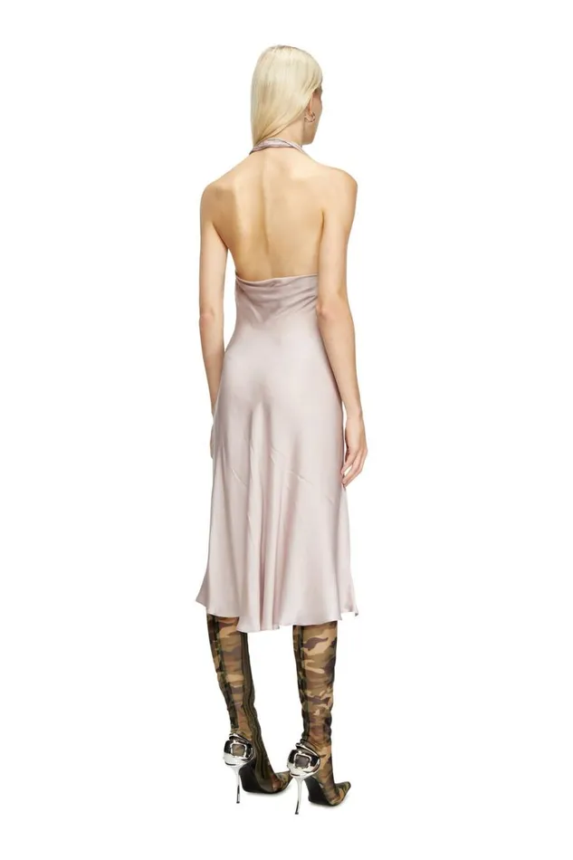 Women Diesel Dresses DESTINY Lilac Women Diesel Dresses DESTINY Lilac