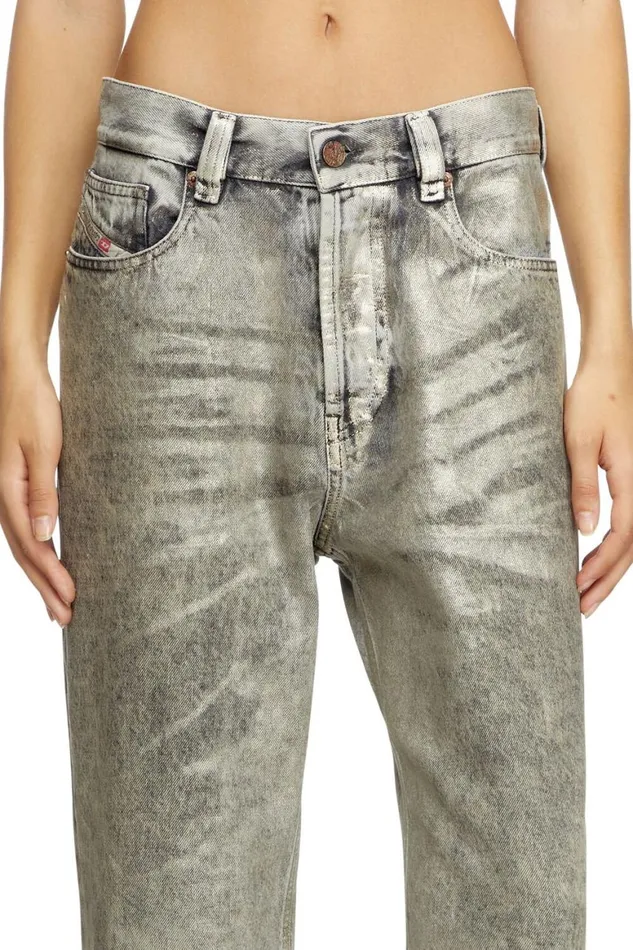 Women Diesel Jeans Regular Jeans 1988 DArk 09L79 Light Grey Women Diesel Jeans Regular Jeans 1988 DArk 09L79 Light Grey