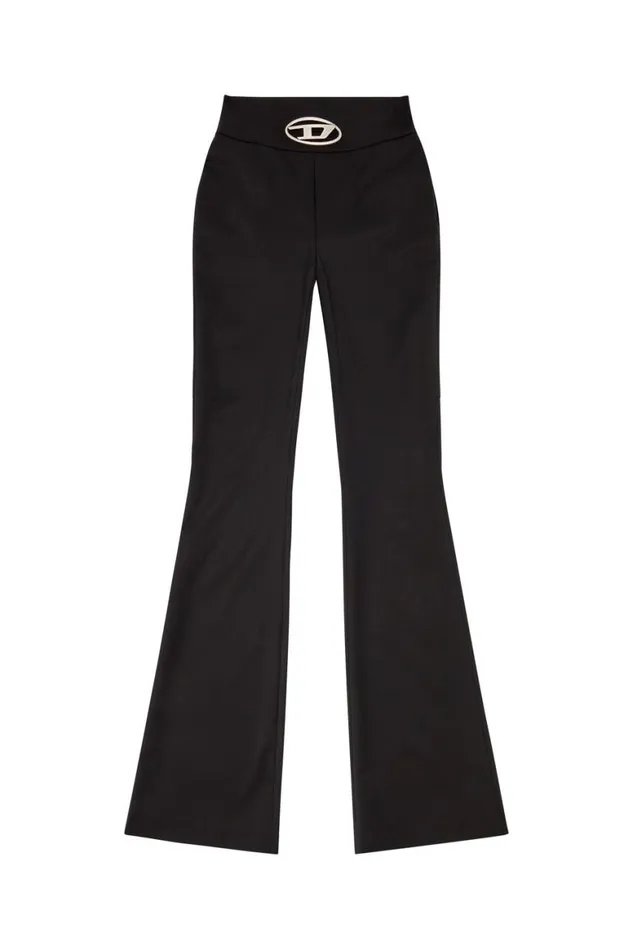 Women Diesel Pants and Shorts PERSEUS Black