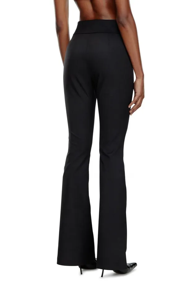 Women Diesel Pants and Shorts PERSEUS Black