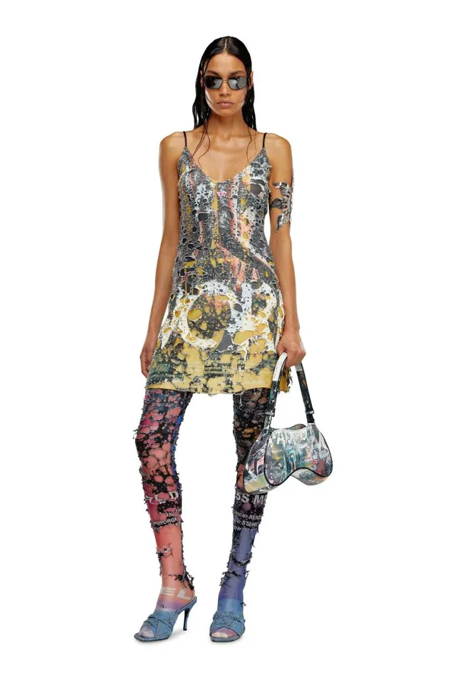Women Diesel Play Bags PLAY SHOULDER Multicolor Women Diesel Play Bags PLAY SHOULDER Multicolor