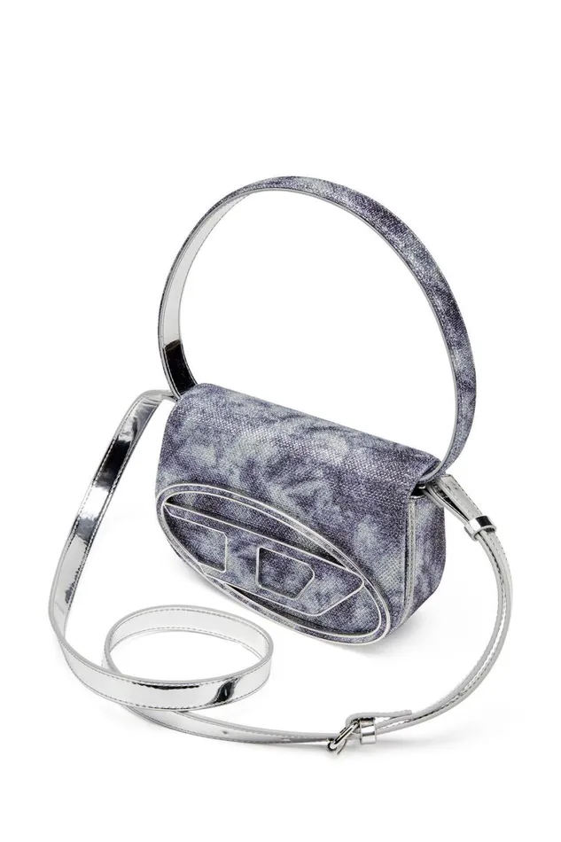 Women Diesel Shoulder Bags 1DR Blue Women Diesel Shoulder Bags 1DR Blue