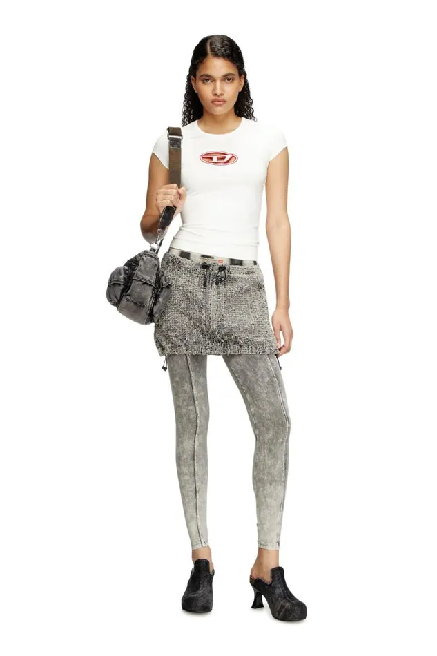 Women Diesel TShirts and Tops TANGIE Multicolorwhite