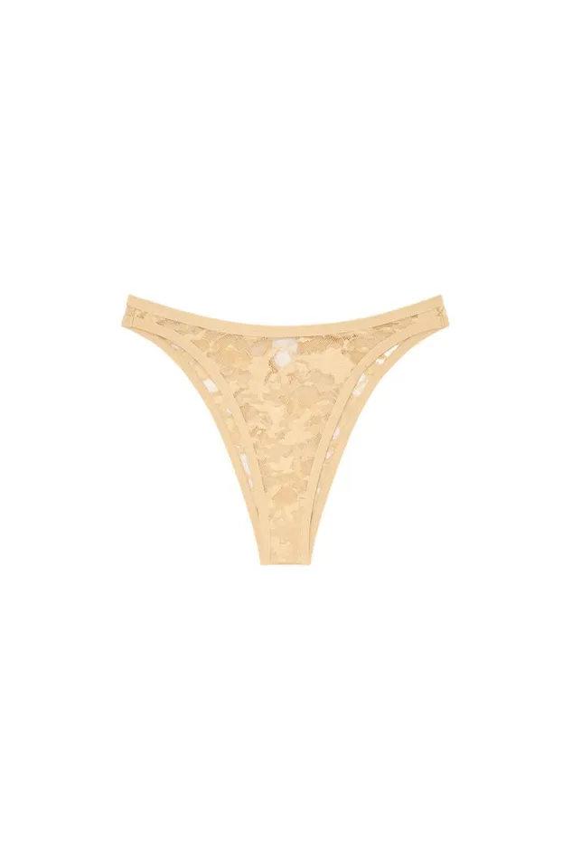 Women Diesel Underwear and Socks UFPNDOVALPUNCHYBRIEF Light Brown