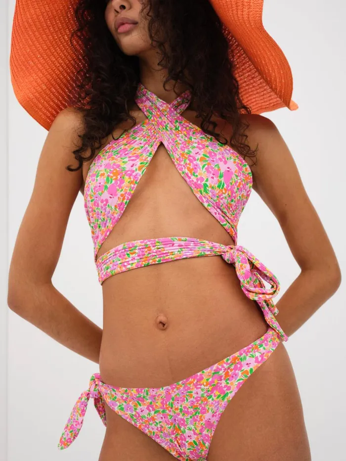 Women Dixie Swim Bottom Pink For Love and Lemons Swim Women Dixie Swim Bottom Pink For Love and Lemons Swim