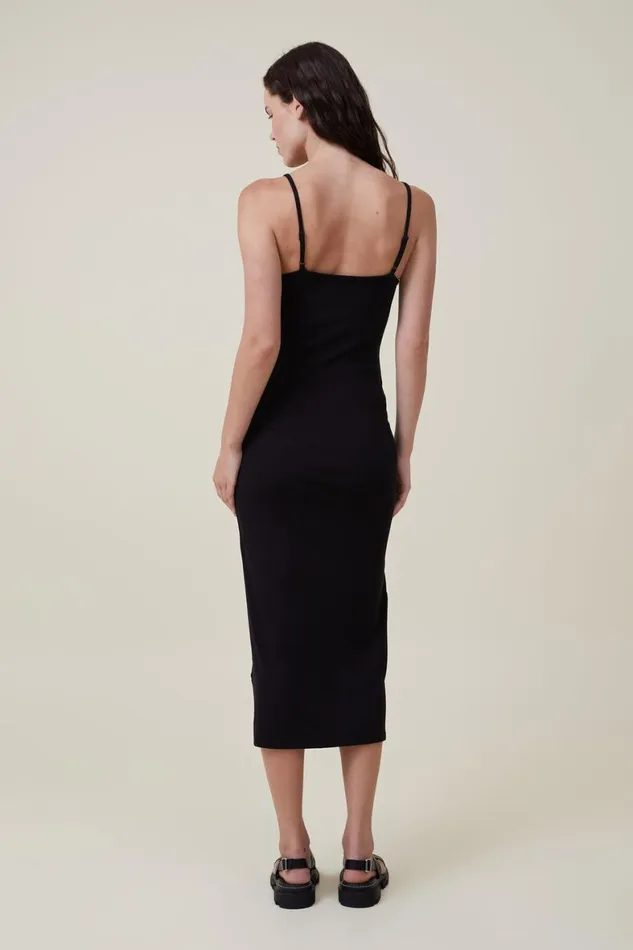 Women Dresses Cotton On Staple 90S Slip Maxi Dress Black