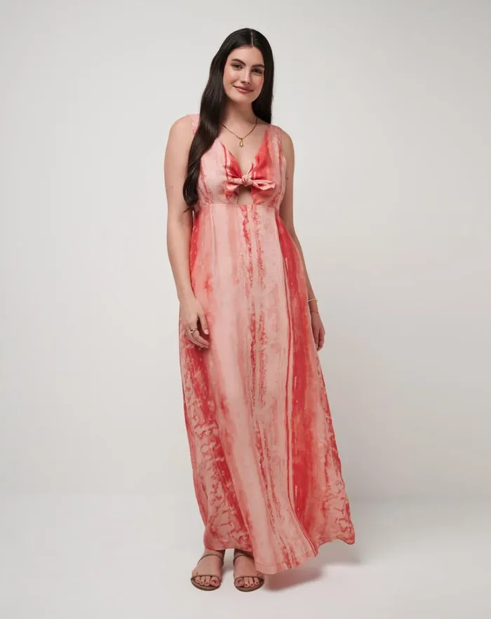 Women Dresses TravisMathew CITY TO SHORE MAXI DRESS Shell Pink Women Dresses TravisMathew CITY TO SHORE MAXI DRESS Shell Pink