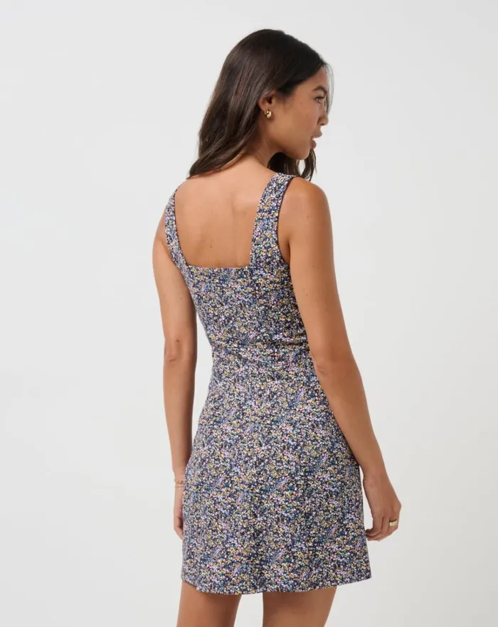 Women Dresses TravisMathew MOVEKNIT SLEEVELESS DRESS Cream Multi Women Dresses TravisMathew MOVEKNIT SLEEVELESS DRESS Cream Multi