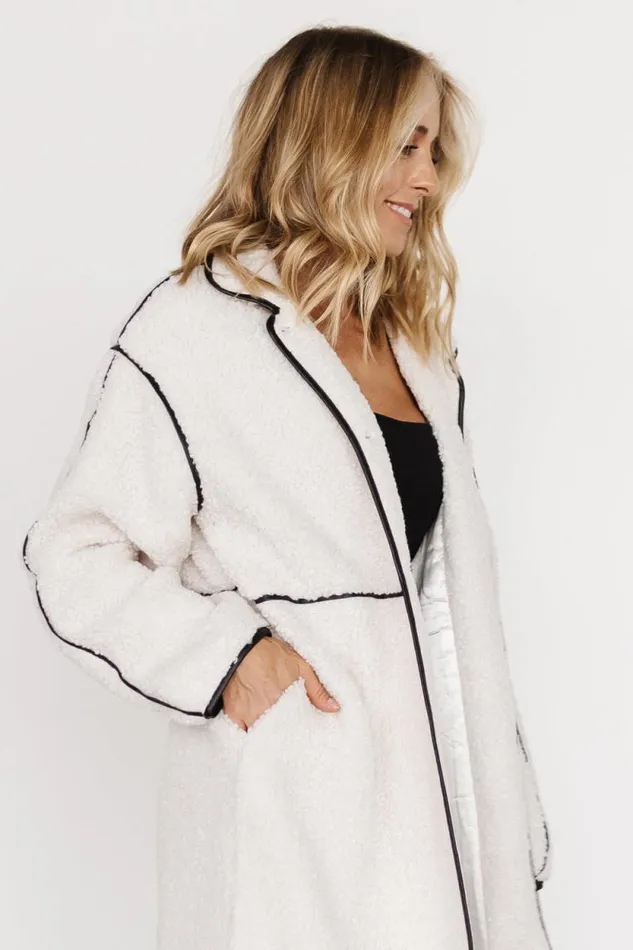 Women Driggs Sherpa Jacket Cream Baltic Born Cardigans Women Driggs Sherpa Jacket Cream Baltic Born Cardigans