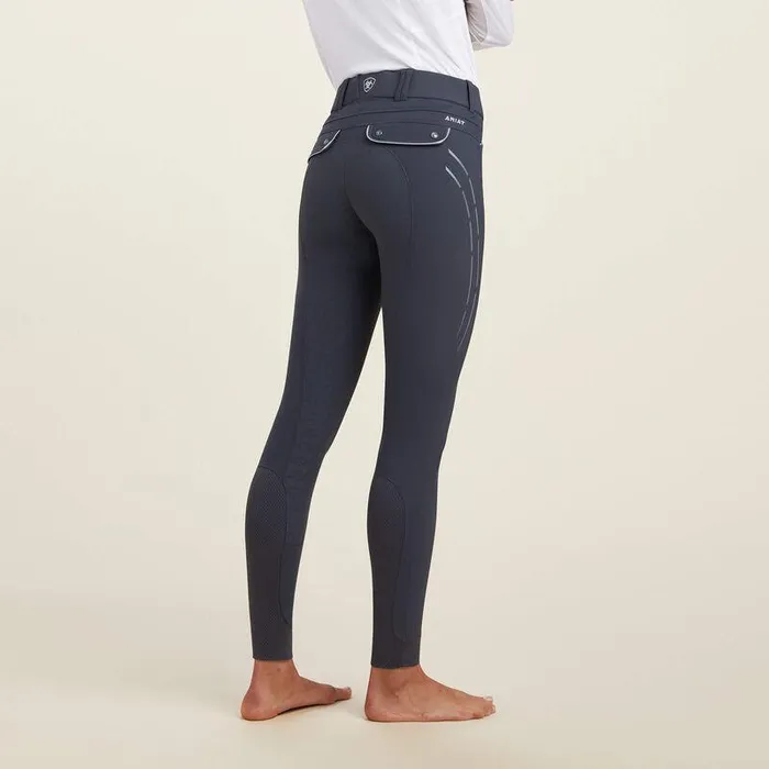 Women English Riding Ariat Tri Factor Lumina Grip Full Seat Breech Ebony Women English Riding Ariat Tri Factor Lumina Grip Full Seat Breech Ebony