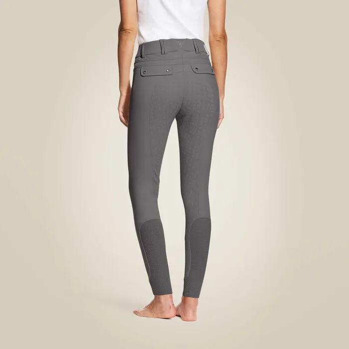 Women English Riding Ariat WMS Tri Factor Grip Full Seat Breech Plum Grey Women English Riding Ariat WMS Tri Factor Grip Full Seat Breech Plum Grey