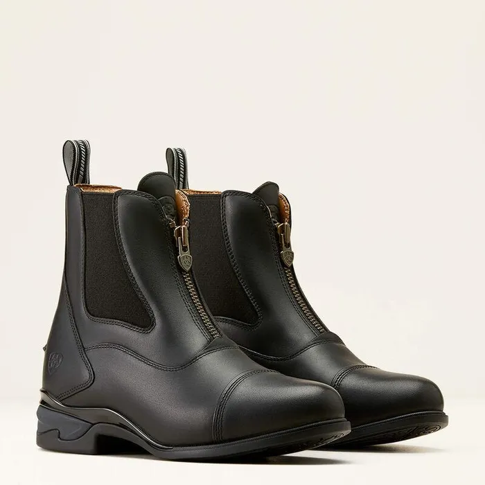 Women English Riding Boots Ariat Devon Zip Paddock Boot Black Women English Riding Boots Ariat Devon Zip Paddock Boot Black
