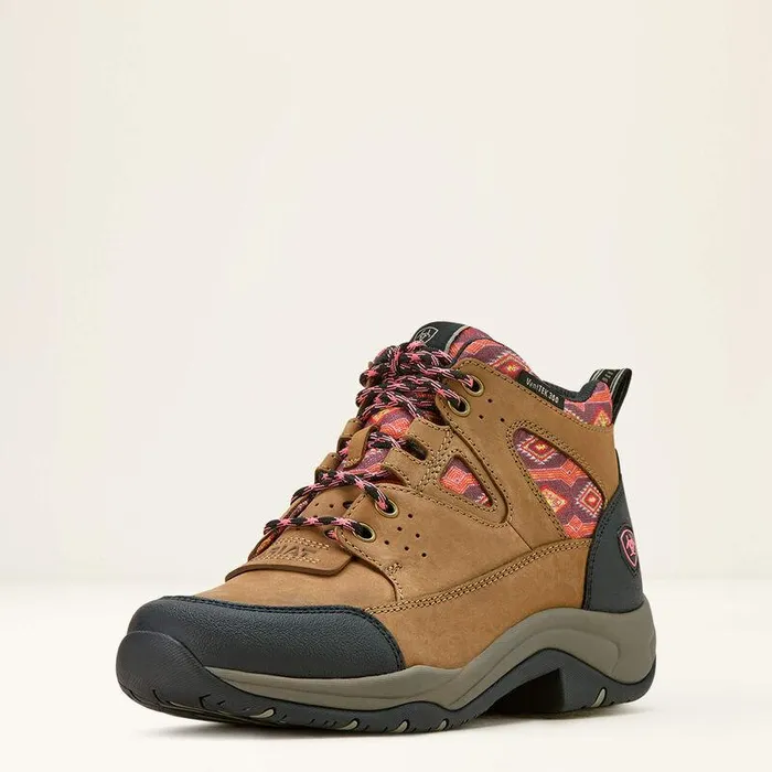 Women English Riding Boots Ariat Terrain VentTEK 360 Boot Tanaztec