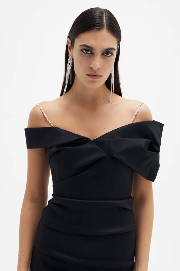Women Evening Dresses Rachel Gilbert Rachel Gilbert DAHLI GOWN 8211 BLACK Women Evening Dresses Rachel Gilbert Rachel Gilbert DAHLI GOWN 8211 BLACK
