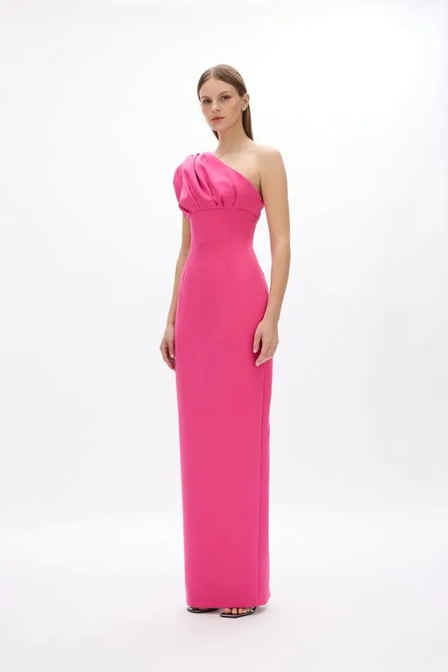 Women Evening Dresses Rachel Gilbert Winnie Gown Hot Pink Shop Rachel Gilbert Online