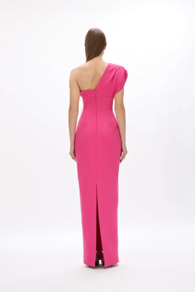 Women Evening Dresses Rachel Gilbert Winnie Gown Hot Pink Shop Rachel Gilbert Online