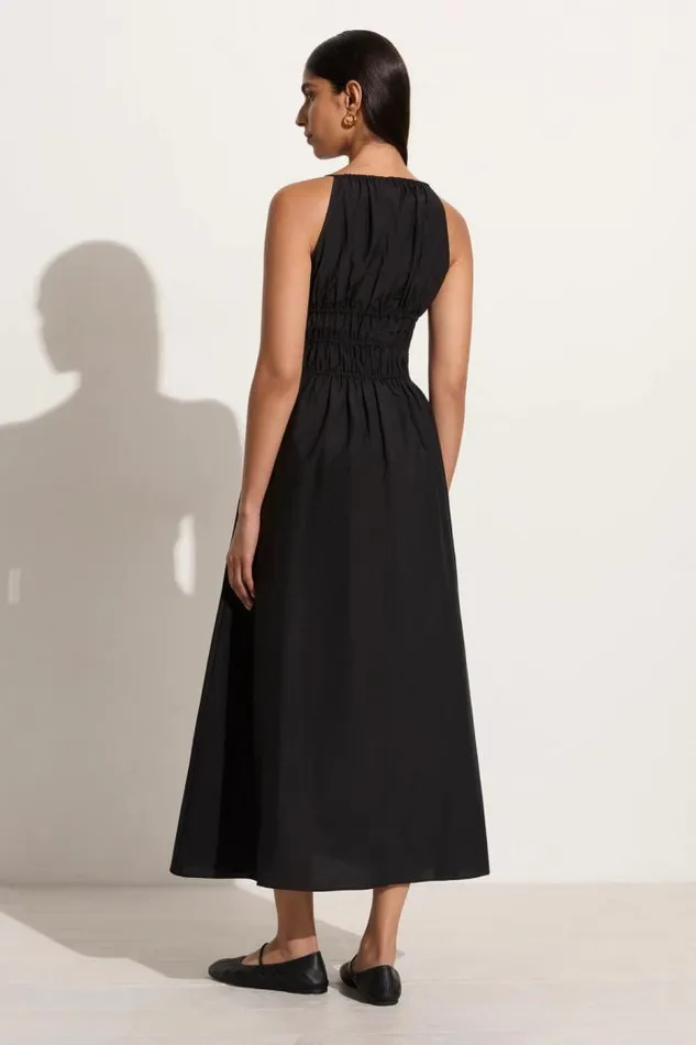 Women Faithfull The Brand Dresses Carinna Midi Dress Black