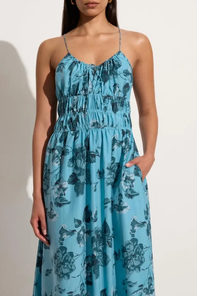 Women Faithfull The Brand Dresses Carinna Midi Dress Cierra Floral