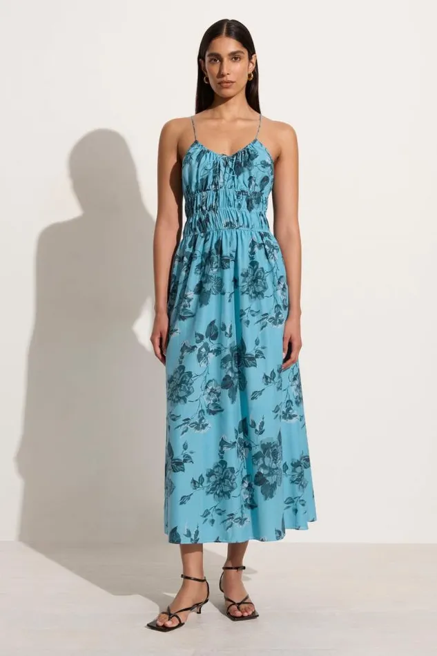 Women Faithfull The Brand Dresses Carinna Midi Dress Cierra Floral