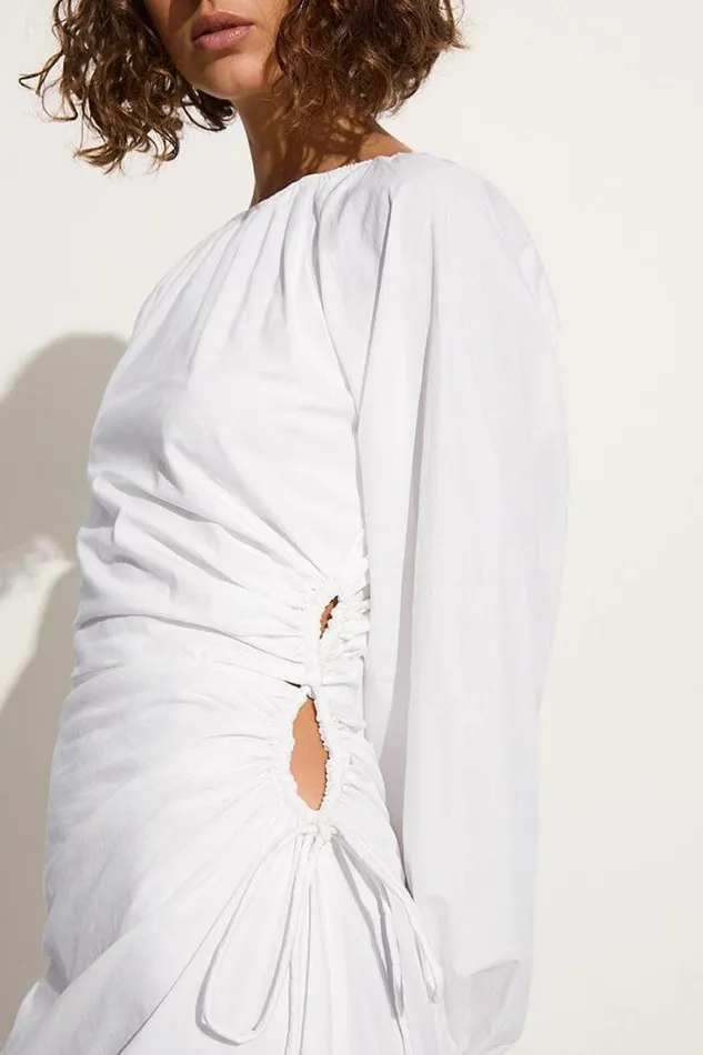 Women Faithfull The Brand Dresses De Deus Midi Dress White