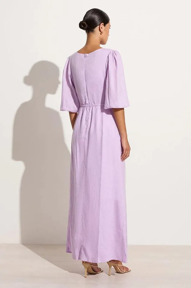 Women Faithfull The Brand Dresses La Mia Maxi Dress Lilac 8211 Final Sale