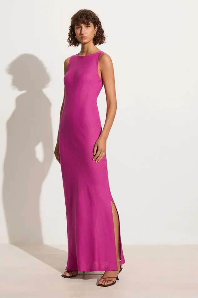 Women Faithfull The Brand Dresses Lobo Maxi Dress Magenta