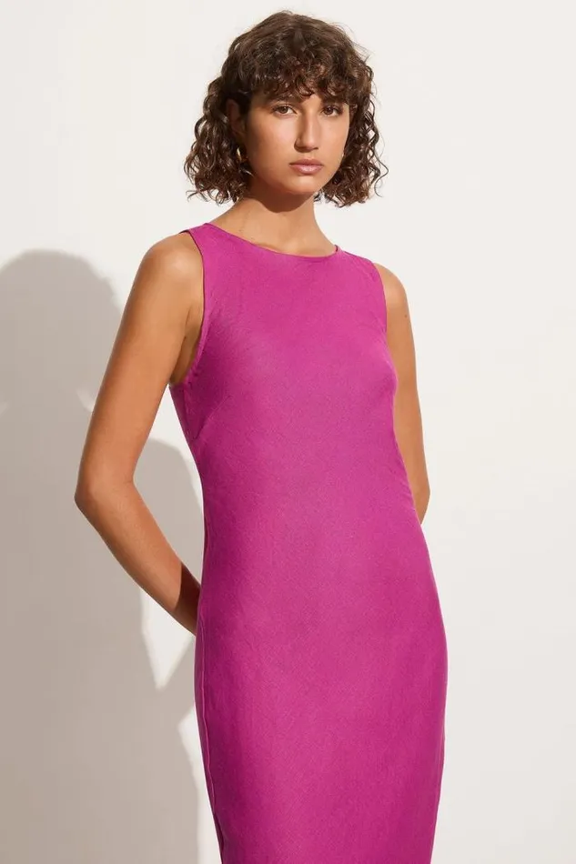 Women Faithfull The Brand Dresses Lobo Maxi Dress Magenta