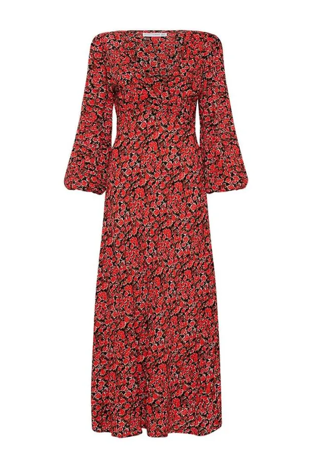 Women Faithfull The Brand Dresses Marcia Midi Dress Salema Floral